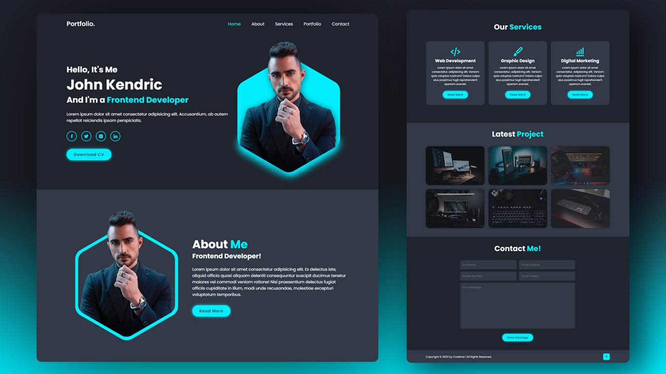 portfolio website design and development in united kingdom