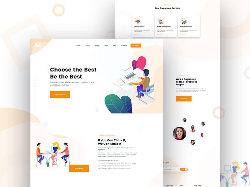 landing page design company in london uk