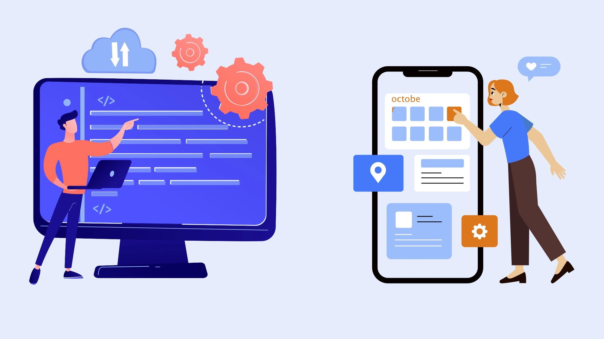 website and app development in london